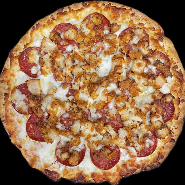 #16 - 10" Pepperoni & Chicken Pizza.