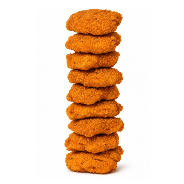 9 Chicken Nuggets.